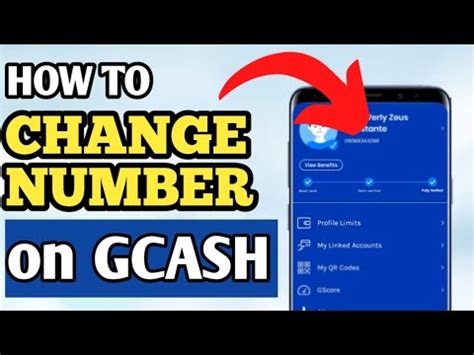 screenshot of sim settings showing the gcash number